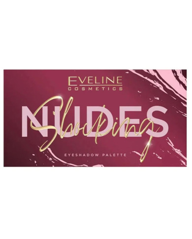 EVELINE PALETA DE SOMBRAS SHOCKING NUDES - 12 Tons