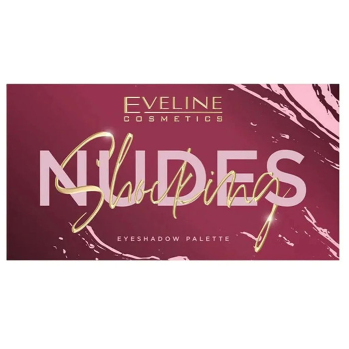 PALETA DE SOMBRAS DE OJOS EVELINE SHOCKING NUDES - 12 tonos