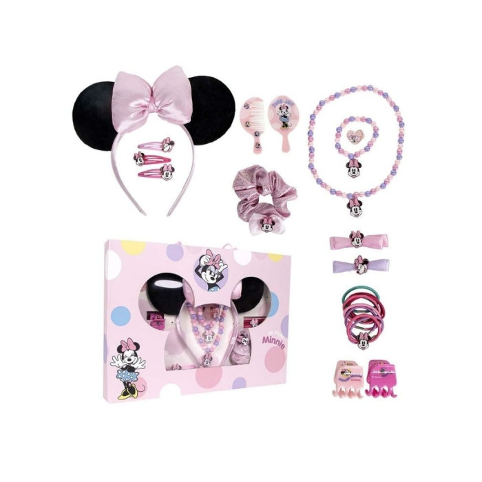 MINNIE MOUSE CONJUNTO DE JOYAS CON ACESSORIOS