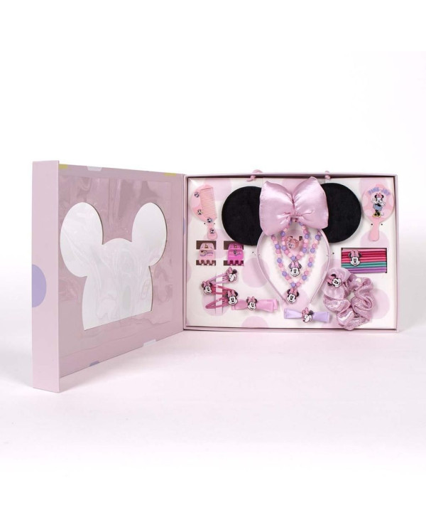 MINNIE MOUSE SET DE BIJUTERIA COM ACESSORIOS