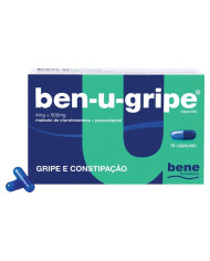 BEN-U-GRIPE 4MG+500MG 16 CÁPSULAS