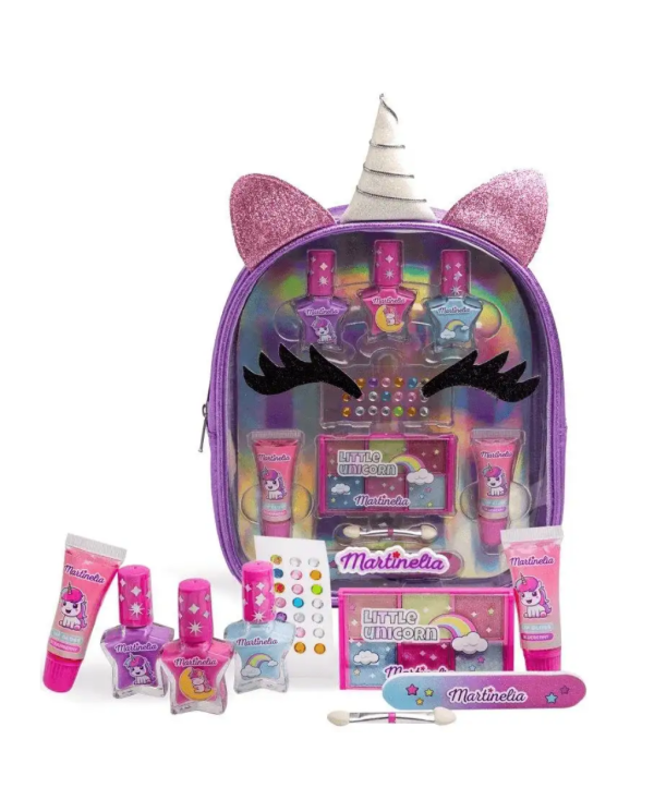 MOCHILA MARTINELIA UNICORNIO CON MAQUILLAJE - INFANTIL