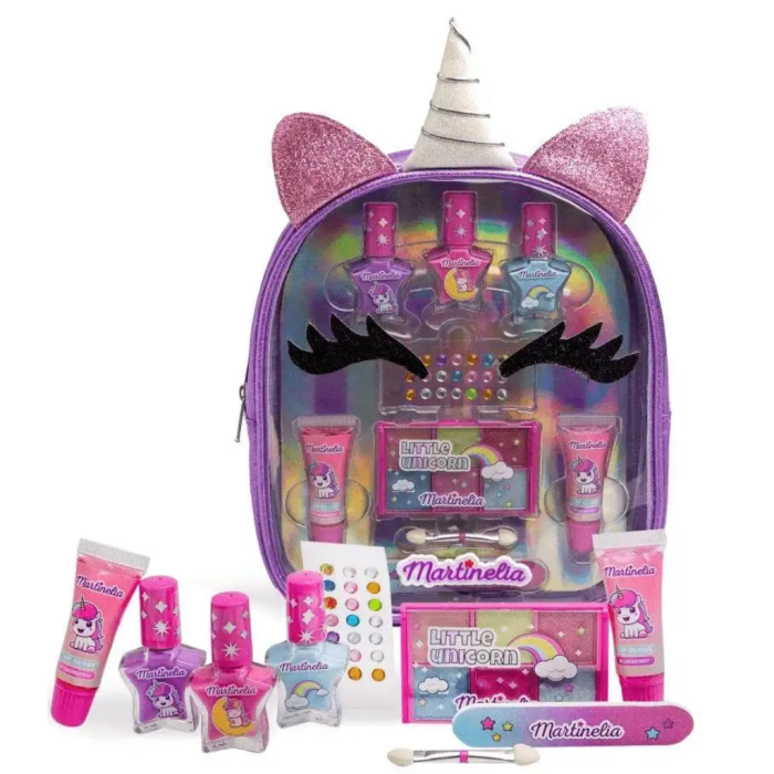MOCHILA MARTINELIA UNICORNIO CON MAQUILLAJE - INFANTIL