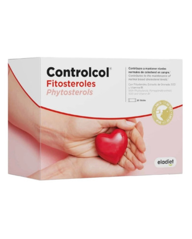 CONTROLCOL FITOESTEROLES 20 STICKS ELADIET