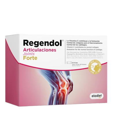 Regendol Articulações Forte – 20 Sticks – Eladiet