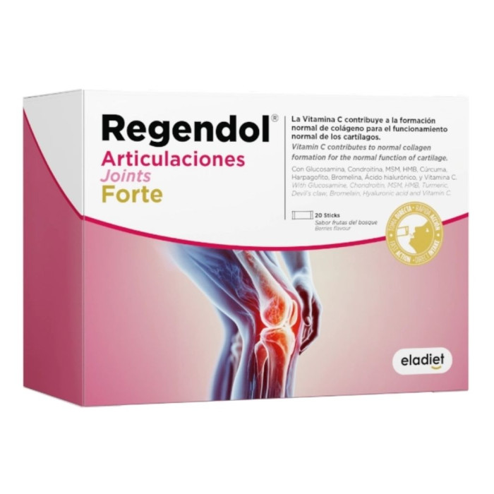 REGENDOL ARTICULAÇÕES FORTE - 20 STICKS ELADIET