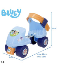 PATINES BLUEY 4 RUEDAS MAX 20 KG +3 AÑOS AJUSTABLES