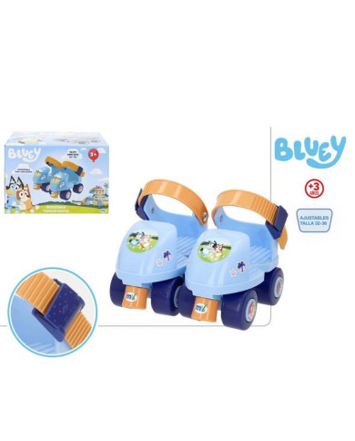 PATINES BLUEY 4 RUEDAS MAX 20 KG +3 AÑOS AJUSTABLES