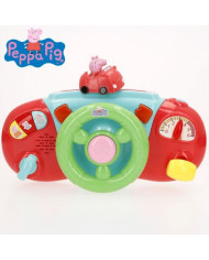 Peppa Pig - Volante para coche de bebé +6 meses