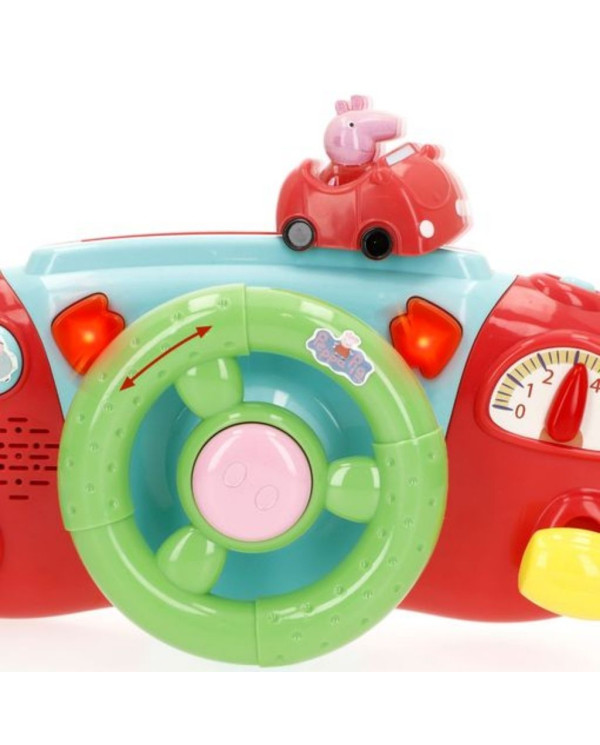 Peppa Pig - Volante para coche de bebé +6 meses