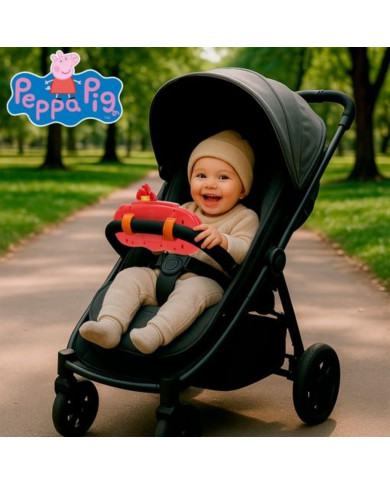 PEPPA PIG - VOLANTE PARA CARRINHO DE BEBÉ +6MESES