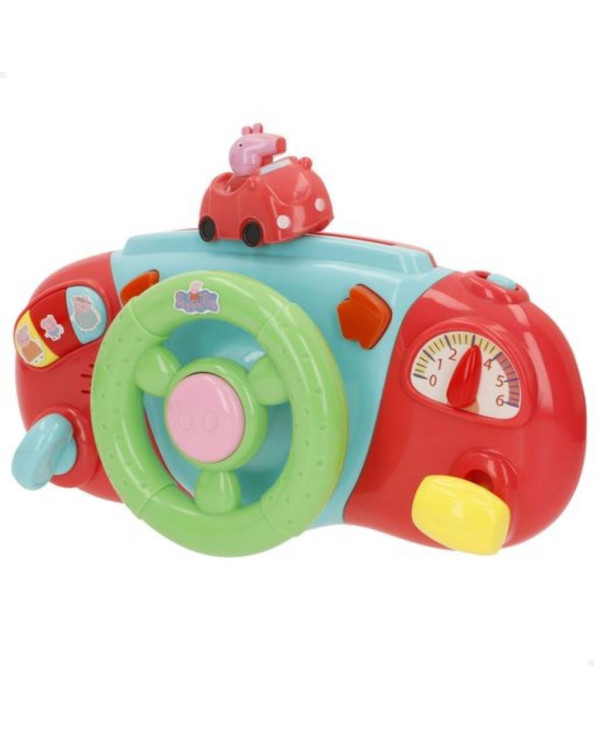 Peppa Pig - Volante para coche de bebé +6 meses