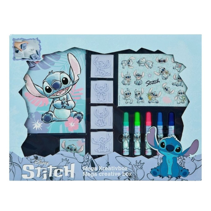 STITCH CONJUNTO DE CARIMBOS E PINTURA