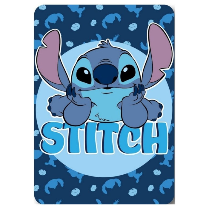 MANTA POLAR AZUL LILO & STITCH