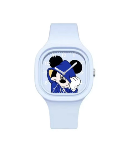 RELOJ DE PULSERA ANALÓGICO DE MICKEY MOUSE EN AZUL