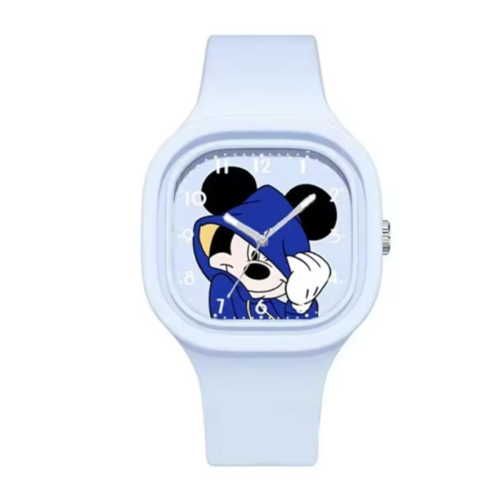 RELOJ DE PULSERA ANALÓGICO DE MICKEY MOUSE EN AZUL