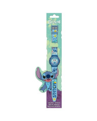 STITCH RELÓGIO DE PULSO CRIANÇA AZUL DISNEY