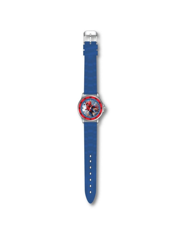 RELÓGIO ANALÓGICO SPIDERMAN BRACELETE AZUL