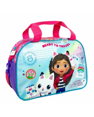 BOLSA DE DEPORTE/VIAJE PARA A CASA DE MUÑECAS DE GABBY, 42 cm