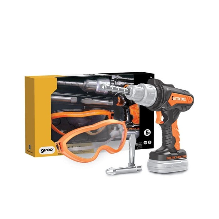 Giros Conjunto Ferramentas 5 pcs com Berbequim