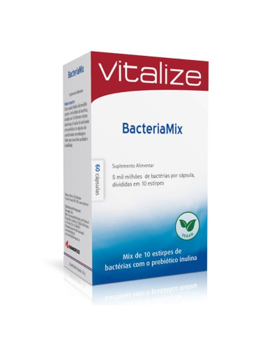 BACTERIAMIX (PROBIOTICS) VITALIZE 60 CAPSULAS