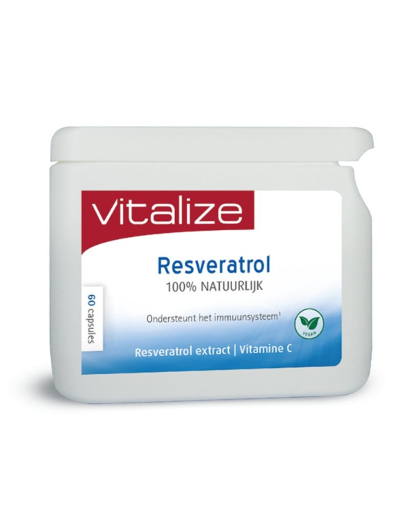VITALIZE RESVERATROL VEGAN 60 CAPSULAS