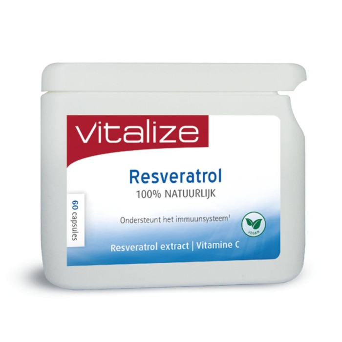 VITALIZE RESVERATROL VEGANO 60 CÁPSULAS