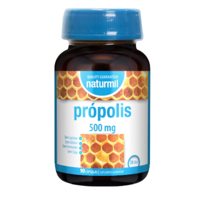 PRÓPOLIS 500MG 90 CÁPSULAS NATURMIL