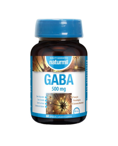 GABA 500MG 60 CÁPSULAS NATURMIL