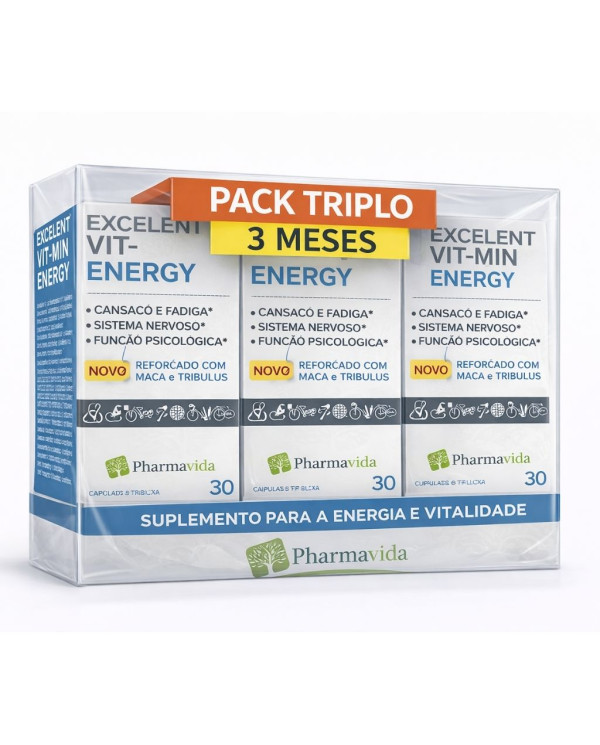 EXCELENT VIT-MIN ENERGY 3X30