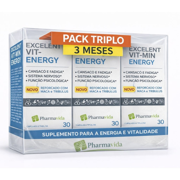 EXCELENT VIT-MIN ENERGY 3X30
