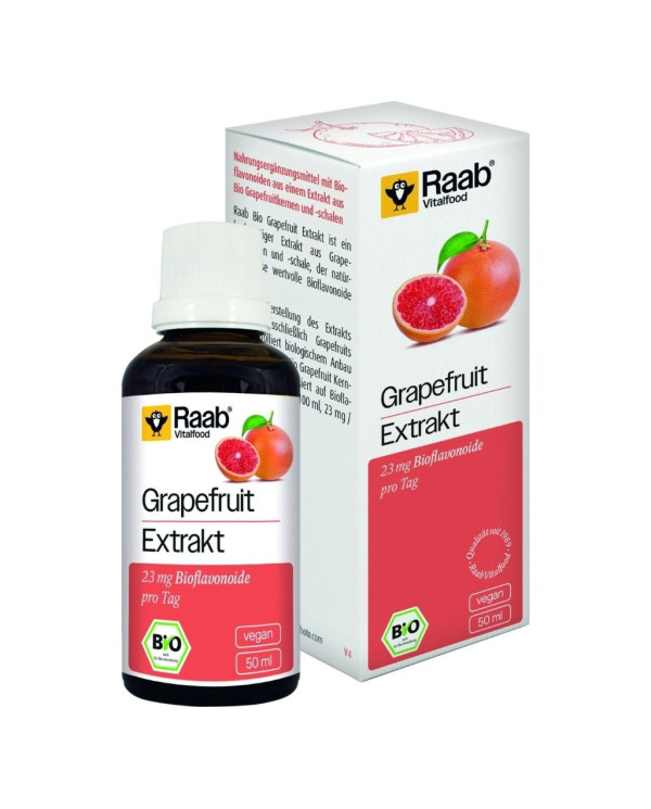 EXTRATO DE SEMENTES DE TORANJA BIO 50ML RAAB VITALFOOD