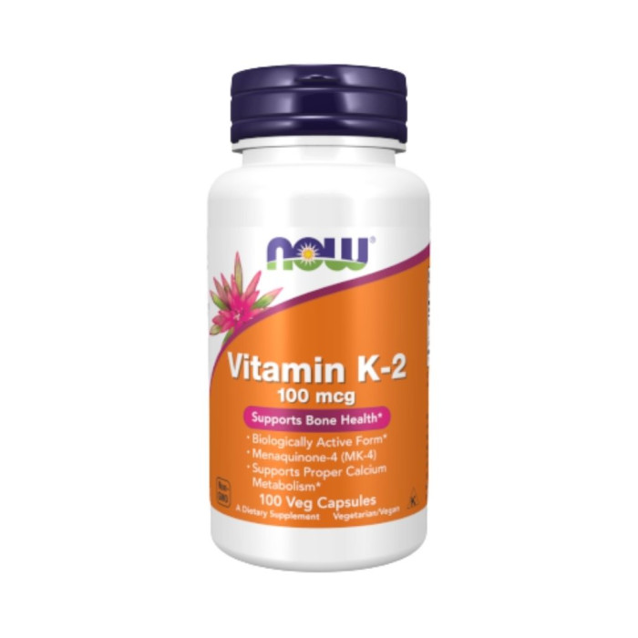 NOW VITAMINA K2 100mcg 100 CÁPSULAS