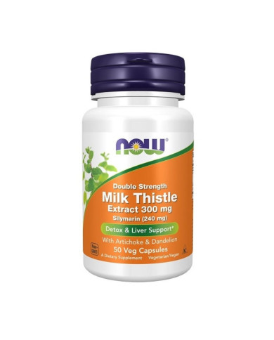 NOW SILYMARIN MILK THISTLE EXTRACT 300mg - 50 caps