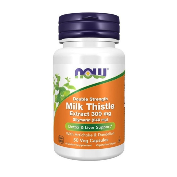 NOW SILYMARIN MILK THISTLE EXTRACT 300mg - 50 caps