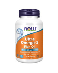 NOW ULTRA OMEGA-3 - FISH OI 500 EPA / 250 DHA – 90 CÁPSULAS