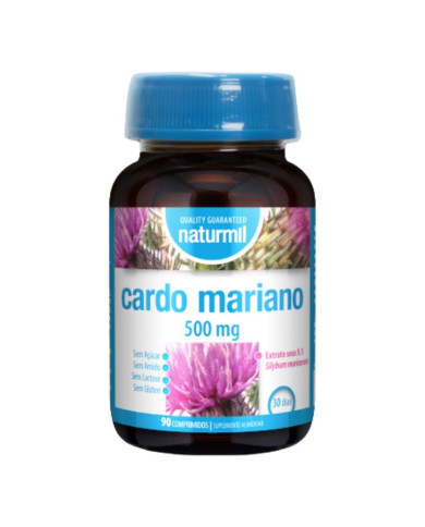 CARDO MARIANO 500MG 90 COMPRIMIDOS NATURMIL
