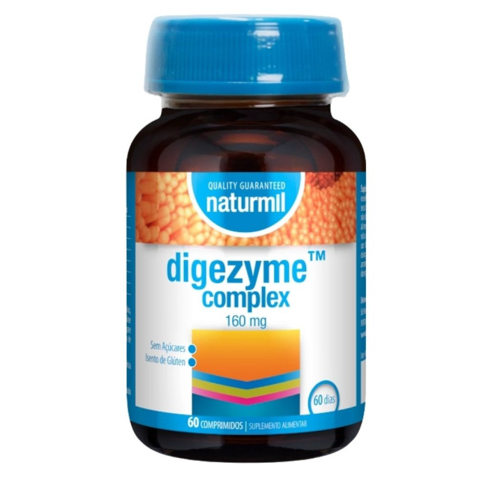 DIGESZYME COMPLEX 160MG 60 COMPRIMIDOS NATURMIL