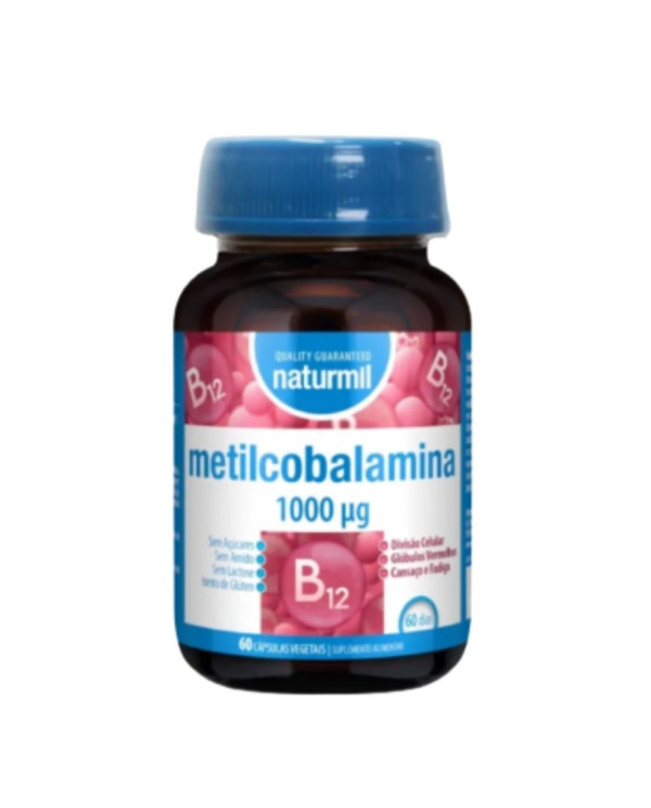 METILCOBALAMINA 1000 UG 60 CÁPSULAS NATURMIL