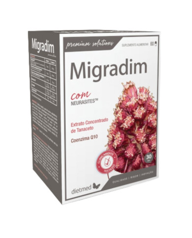 MIGRADIN 60 CÁPSULAS DIETMED