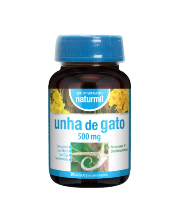 UNHA DE GATO 500MG90 CÁPSULAS NATURMIL