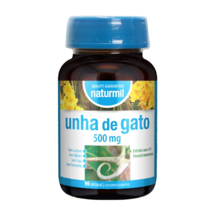 UNHA DE GATO 500MG90 CÁPSULAS NATURMIL