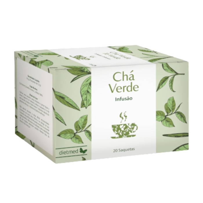 CHÁ VERDE 20 SAQUETAS DIETMED