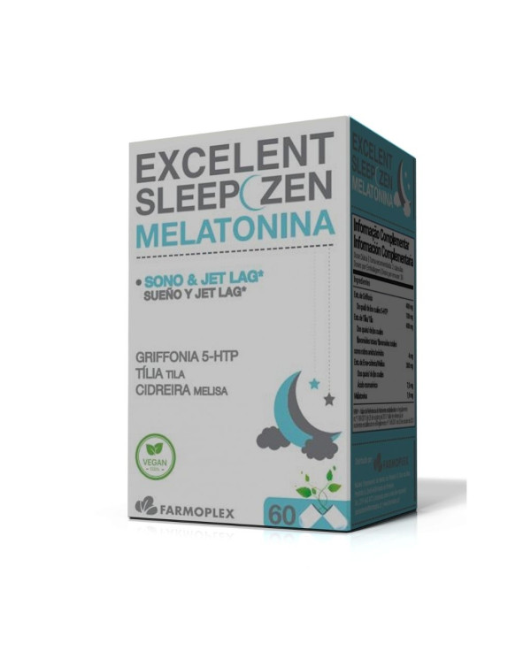 EXCELENT SLEEP ZEN MELATONINA 60 CÁPSULAS VEGAN