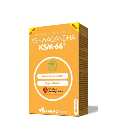 ASHWAGANDHA VEGAN 30 CÁPSULAS