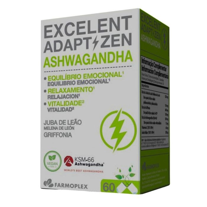 EXCELENT ADAPT ZEN 60 CÁPSULAS VEGAN