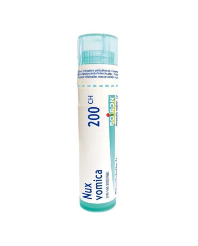 NUX VOMICA 200CH – 80 GRÂNULOS – BOIRON