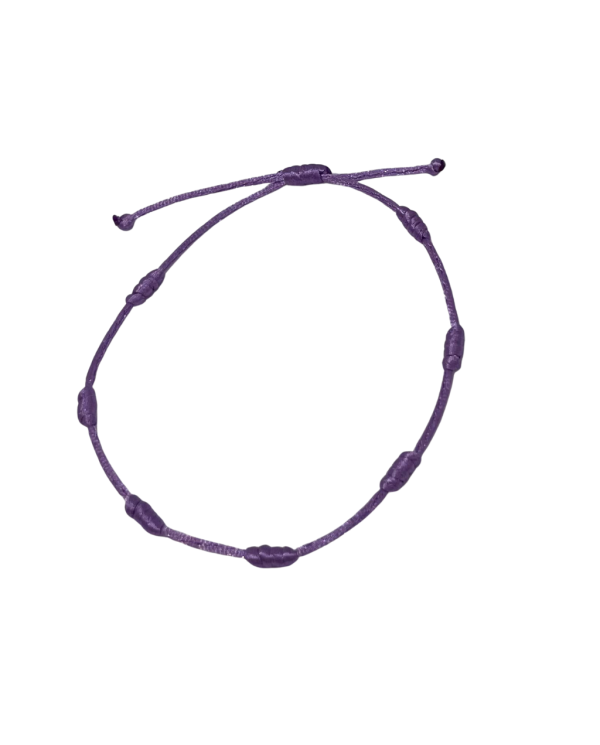 PULSEIRA DOS 7 NÓS - LILAS 1unid