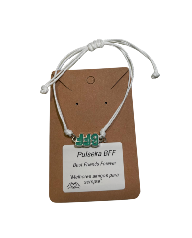 PULSERA BFF "MEJORES AMIGAS PARA SIEMPRE" 1 UNIDAD