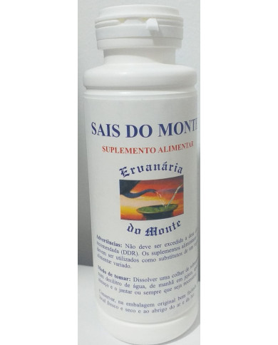 SAIS DO MONTE 130 GRS ERVANÁRIA DO MONTE